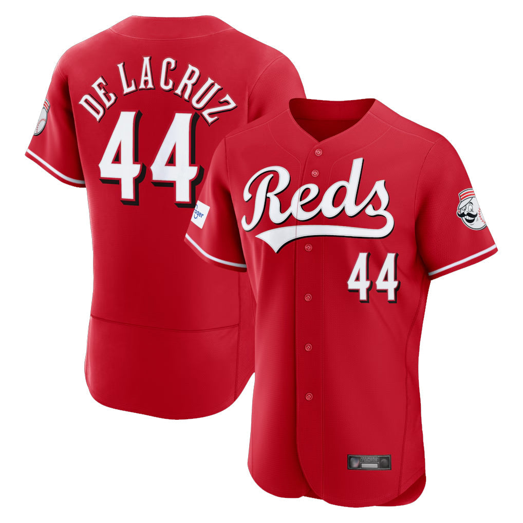 Punc C.Reds #44 Elly De La Cruz Player Red Limited Elite Home Stitched Jerseys