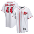 Punc C.Reds #44 Elly De La Cruz Player White Game Home Stitched Jerseys