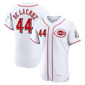 Punc C.Reds #44 Elly De La Cruz Player White Limited Elite Home Stitched Jerseys