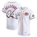 Punc C.Reds #44 Elly De La Cruz Player White Speedway Classic Limited Elite Home Stitched Jerseys