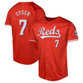 Punc C.Reds #7 Spencer Steer Player Red 2026 City Connect Limited Home Stitched Jerseys