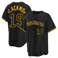 Punc C.Rockies #19 Charlie Blackmon Player Black Snake Skin City Home Game Stitched Jerseys