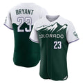 Punc C.Rockies #23 Kris Bryant Player Green City Connect Limited Elite Home Stitched Jerseys