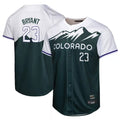 Punc C.Rockies #23 Kris Bryant Player Green City Connect Limited Home Game Stitched Jerseys