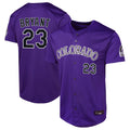 Punc C.Rockies #23 Kris Bryant Player Purple Limited Home Game Stitched Jerseys