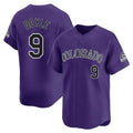 Punc C.Rockies #9 Brenton Doyle Player Purple Limited Home Stitched Jerseys
