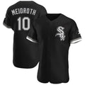 Punc C.White Sox #10 Chase Meidroth Player Black Limited Elite Home Stitched Jerseys