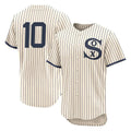 Punc C.White Sox #10 Chase Meidroth Player Cream Field of Dreams Limited Elite Home Stitched Jerseys