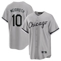 Punc C.White Sox #10 Chase Meidroth Player Gray Road Limited Home Stitched Jerseys