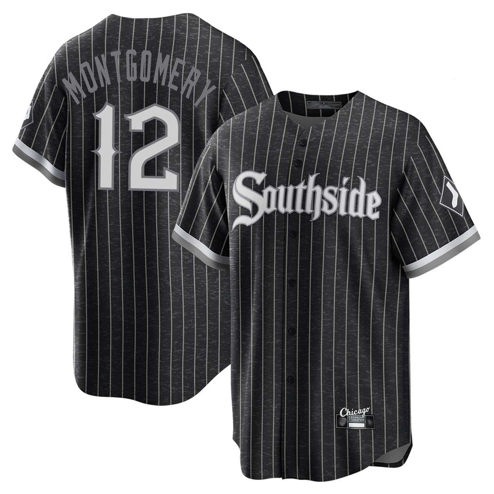 Punc C.White Sox #12 Colson Montgomery Player Black City Connect Home Game Stitched Jerseys