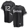 Punc C.White Sox #12 Colson Montgomery Player Black City Connect Home Game Stitched Jerseys