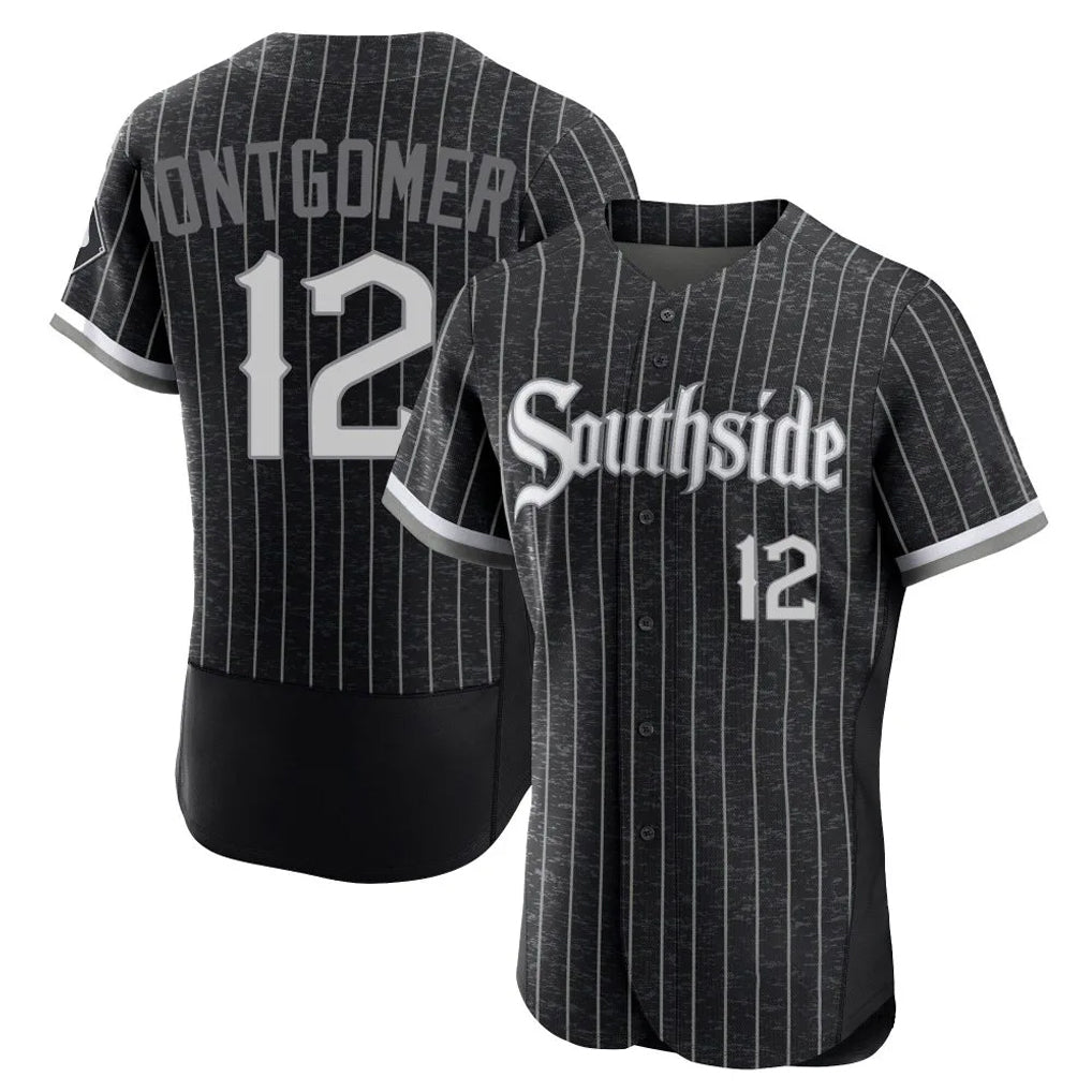 Punc C.White Sox #12 Colson Montgomery Player Black City Connect Limited Elite Home Stitched Jerseys