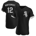 Punc C.White Sox #12 Colson Montgomery Player Black Limited Elite Home Stitched Jerseys