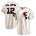 Punc C.White Sox #12 Colson Montgomery Player Cream Cooperstown Collection Limited Home Stitched Jerseys