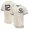 Punc C.White Sox #12 Colson Montgomery Player Cream Field of Dreams Limited Elite Home Stitched Jerseys