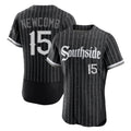 Punc C.White Sox #15 Sean Newcomb Player Black City Connect Limited Elite Home Stitched Jerseys