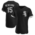 Punc C.White Sox #15 Sean Newcomb Player Black Limited Elite Home Stitched Jerseys