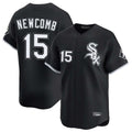 Punc C.White Sox #15 Sean Newcomb Player Black Limited Home Stitched Jerseys