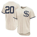 Punc C.White Sox #20 Miguel Vargas Player Cream Field of Dreams Limited Elite Home Stitched Jerseys