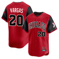 Punc C.White Sox #20 Miguel Vargas Player Red City Connect Limited Home Stitched Jerseys