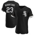 Punc C.White Sox #23 Andrew Benintendi Player Black Limited Elite Home Stitched Jerseys