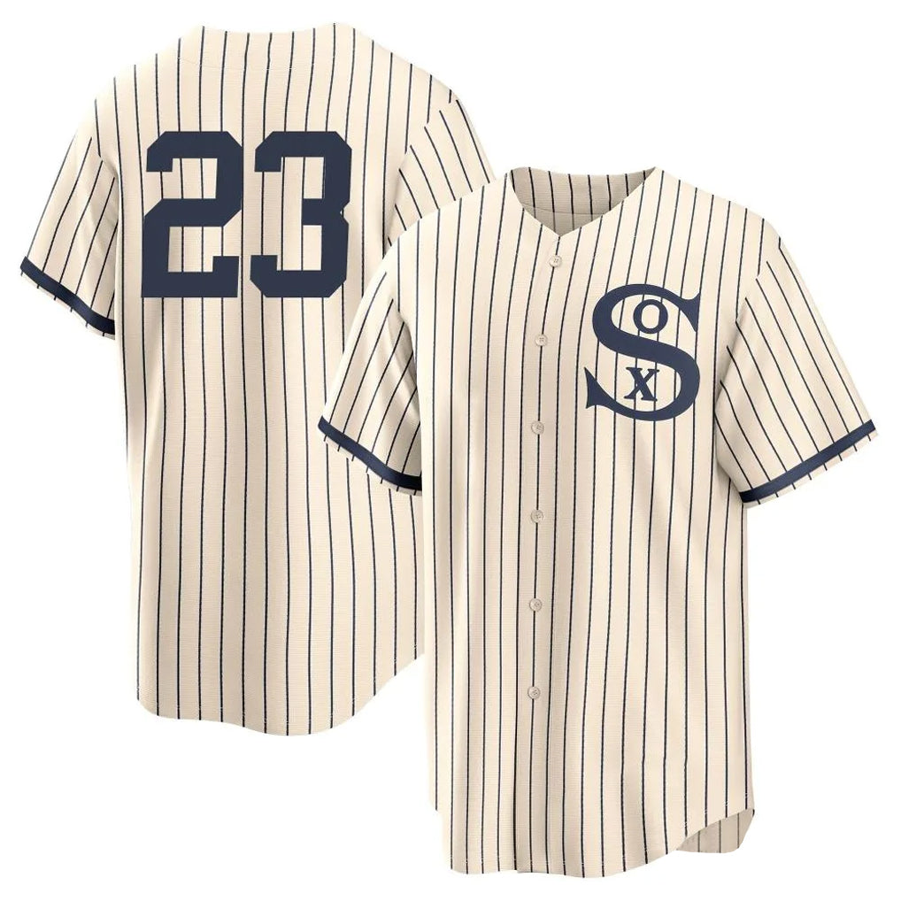 Punc C.White Sox #23 Andrew Benintendi Player Cream Field of Dreams Home Game Stitched Jerseys