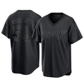 Punc C.White Sox #58 Seranthony Dom¨ªnguez Player Black T-shirt Home Game Stitched Jerseys