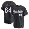 Punc C.White Sox #64 Shane Smith Player Black City Connect Limited Home Stitched Jerseys