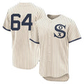 Punc C.White Sox #64 Shane Smith Player Cream Field of Dreams Limited Elite Home Stitched Jerseys