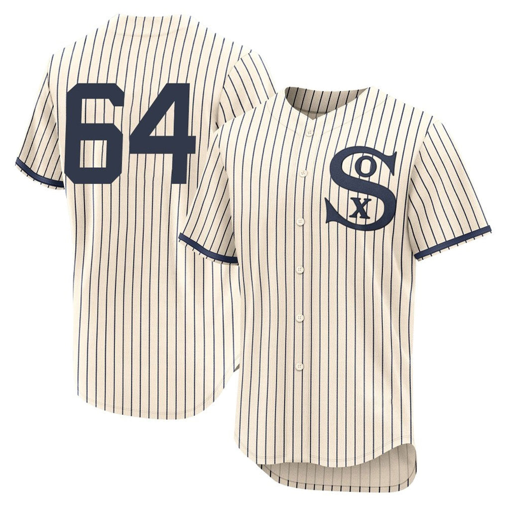 Punc C.White Sox #64 Shane Smith Player Cream Field of Dreams Limited Elite Home Stitched Jerseys