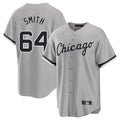 Punc C.White Sox #64 Shane Smith Player Gray Home Game Stitched Jerseys