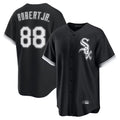Punc C.White Sox #88 Luis Robert Jr Player Black Home Game Stitched Jerseys