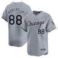 Punc C.White Sox #88 Luis Robert Jr Player Gray Road Limited Home Stitched Jerseys