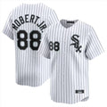 Punc C.White Sox #88 Luis Robert Jr Player White Stripe Limited Home Stitched Jerseys