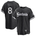 Punc C.White Sox #8 Kyle Teel Player Black City Connect Home Game Stitched Jerseys