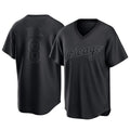 Punc C.White Sox #8 Kyle Teel Player Black T-shirt Home Game Stitched Jerseys