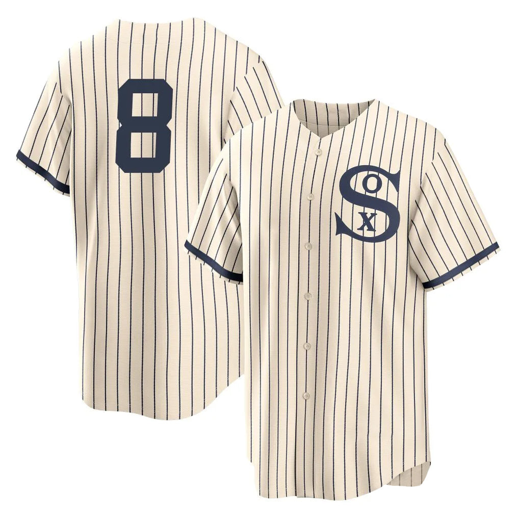Punc C.White Sox #8 Kyle Teel Player Cream Field of Dreams Home Game Stitched Jerseys