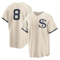 Punc C.White Sox #8 Kyle Teel Player Cream Field of Dreams Home Game Stitched Jerseys