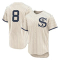 Punc C.White Sox #8 Kyle Teel Player Cream Field of Dreams Limited Elite Home Stitched Jerseys