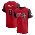 Punc C.White Sox #8 Kyle Teel Player Red City Connect Limited Elite Home Stitched Jerseys