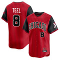 Punc C.White Sox #8 Kyle Teel Player Red City Connect Limited Home Stitched Jerseys