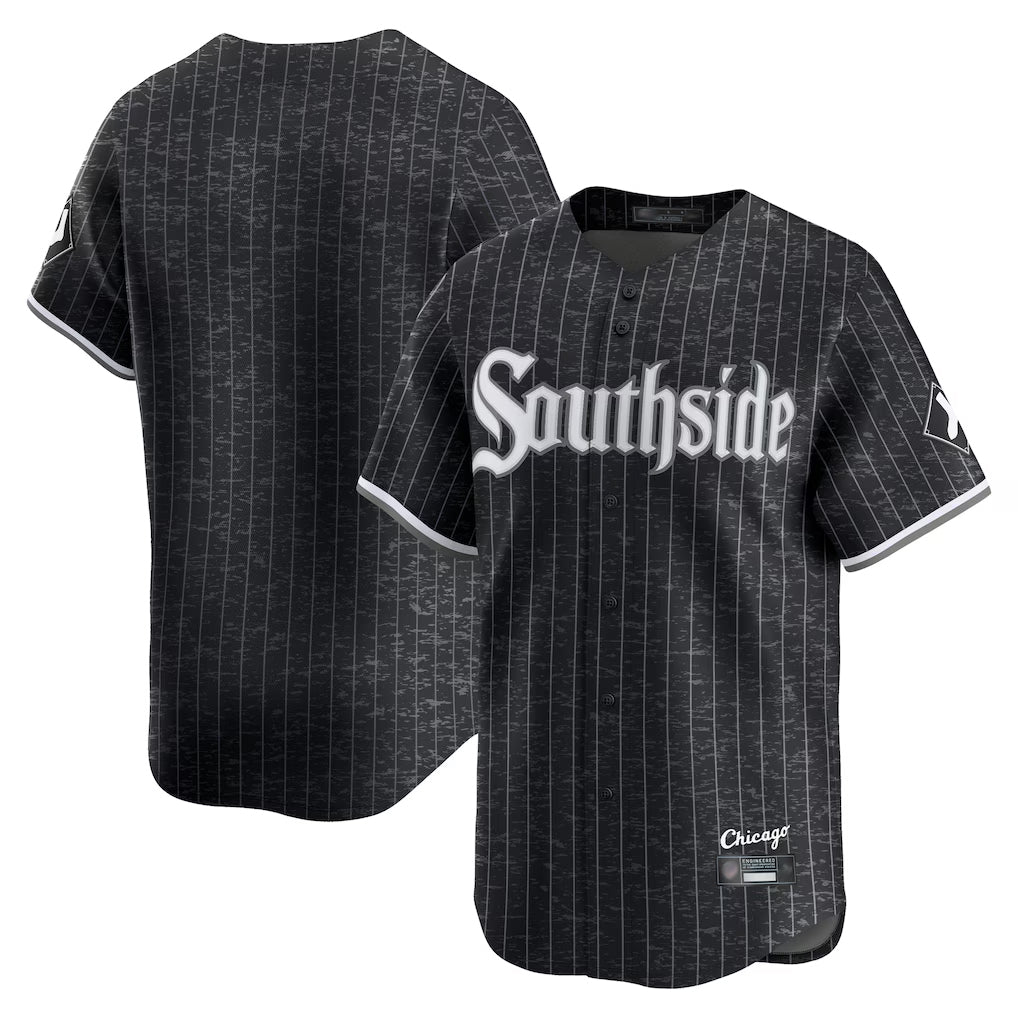 Punc C.White Sox ## White Sox Blank Player Black City Connect Limited Home Stitched Jerseys