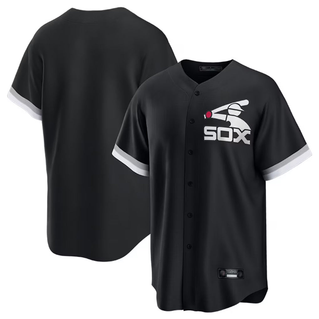 Punc C.White Sox ## White Sox Blank Player Black Home Game Stitched Jerseys