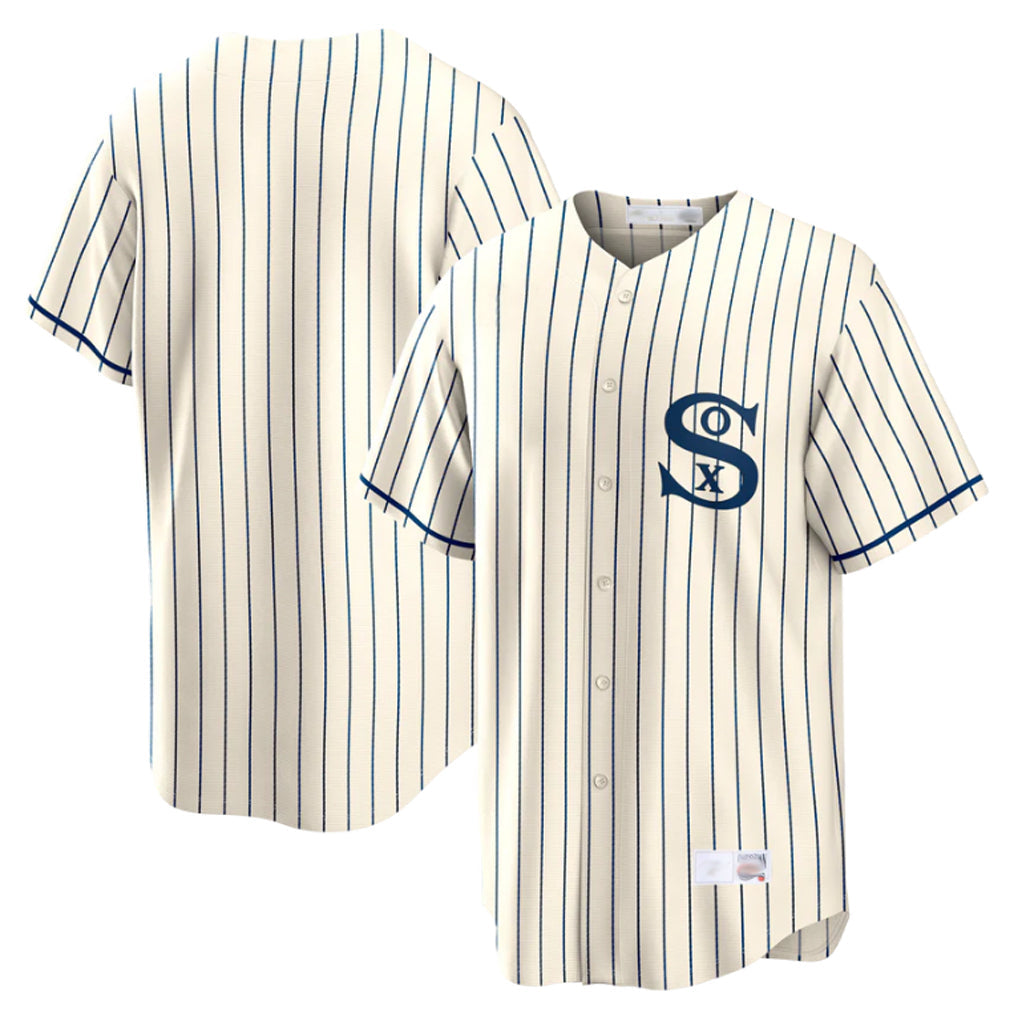 Punc C.White Sox ## White Sox Blank Player Cream Cooperstown Collection Field of Dreams Home Stitched Jerseys