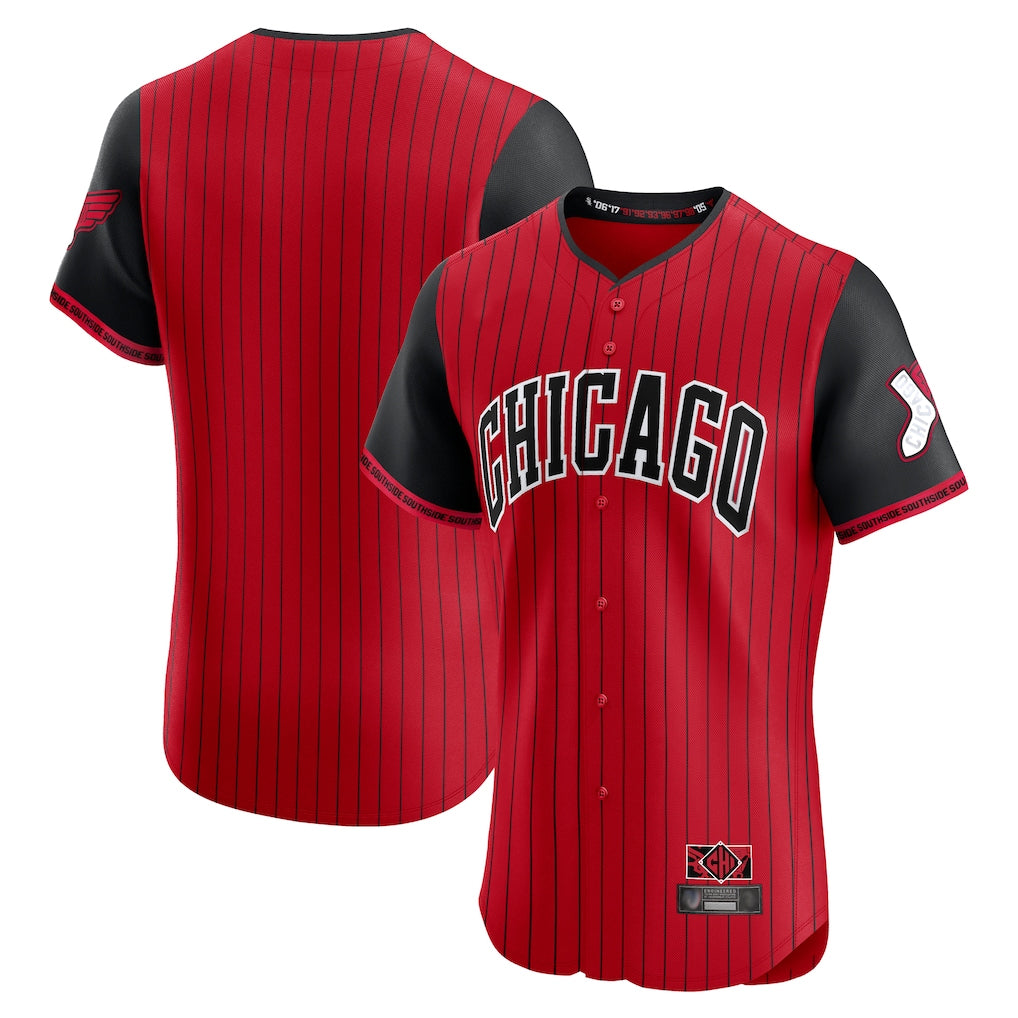 Punc C.White Sox ## White Sox Blank Player Red City Connect Limited Elite Home Stitched Jerseys