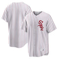 Punc C.White Sox ## White Sox Blank Player Red Stripe White Home Game Stitched Jerseys