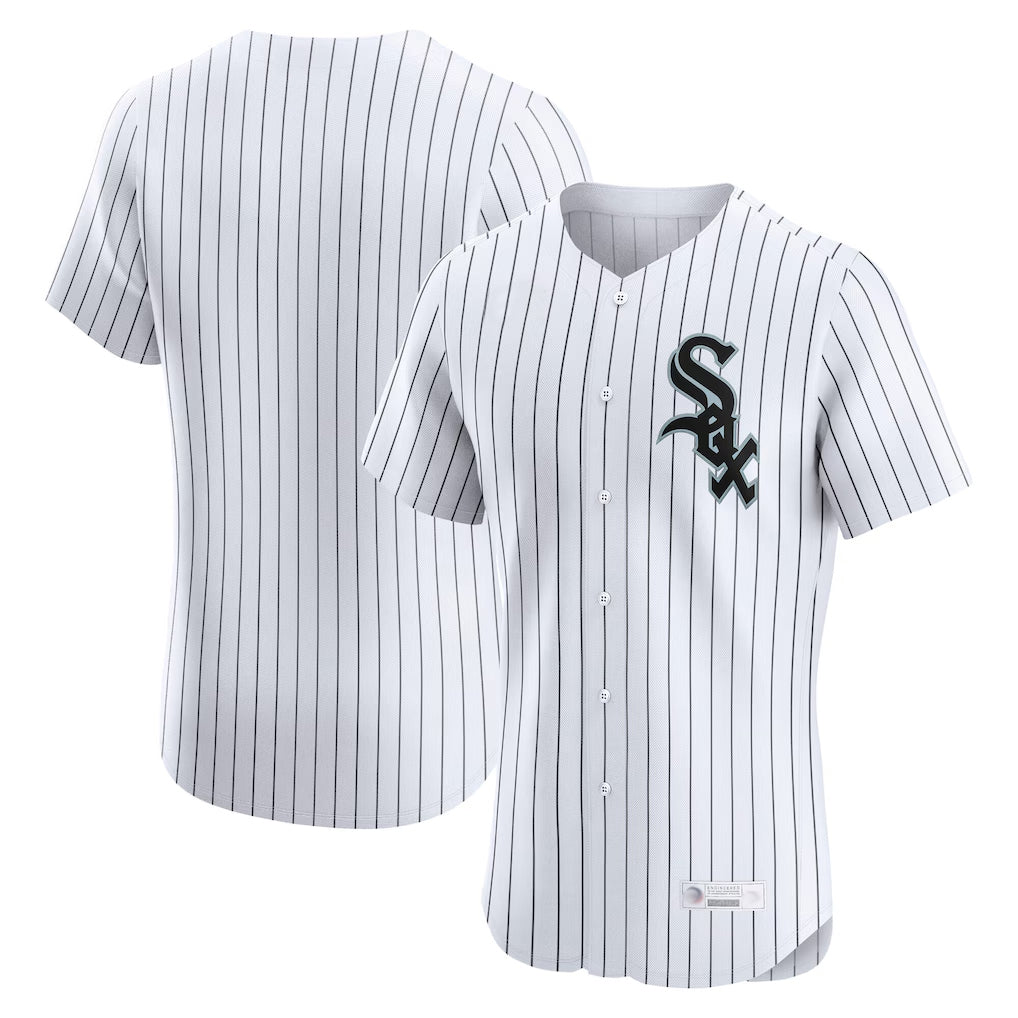 Punc C.White Sox ## White Sox Blank Player White Limited Elite Home Stitched Jerseys