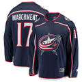 Punc CB.Jackets #17 Mason Marchment Navy Home Premier Breakaway Player Jersey