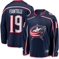 Punc CB.Jackets #19 Adam Fantilli Navy Home Premier Breakaway Player Jersey