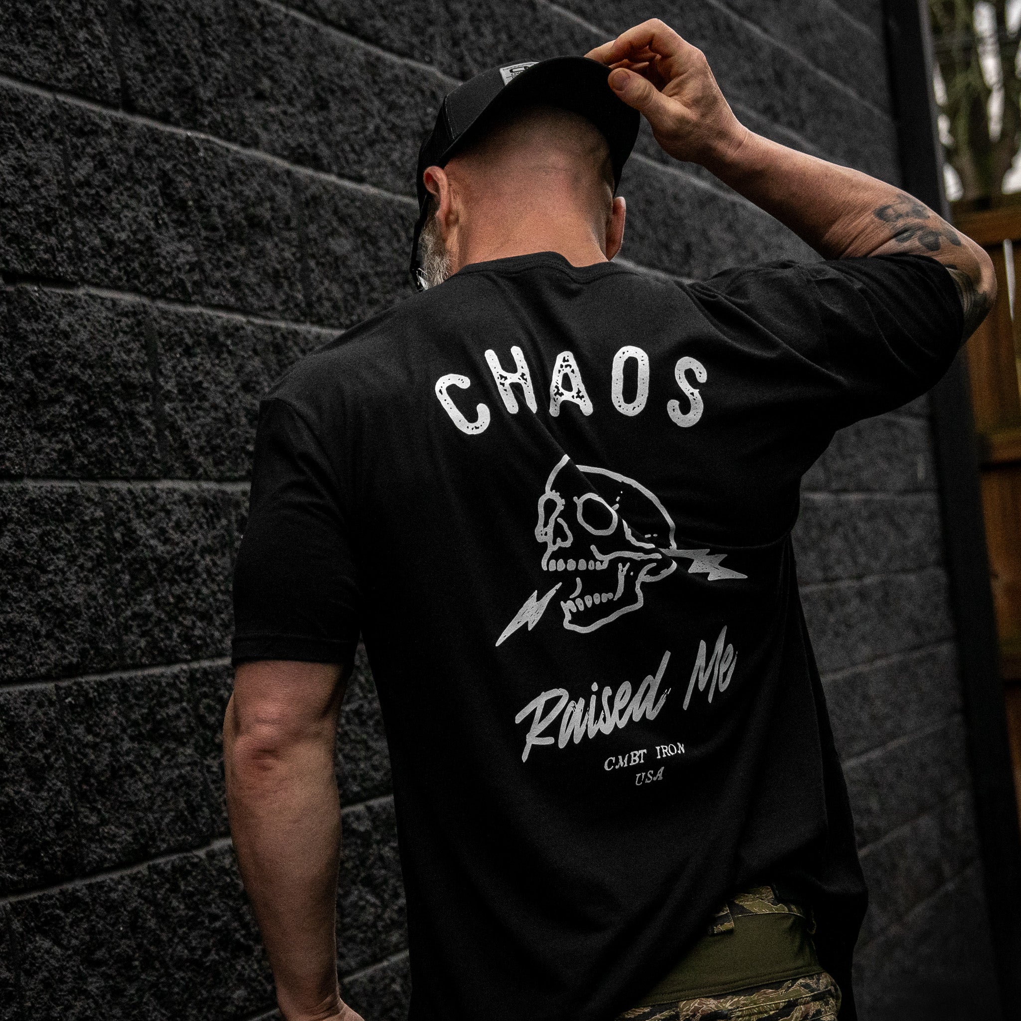 Crovyie cheap jerseys Ordering Chaos Raised Me Men's T-Shirt